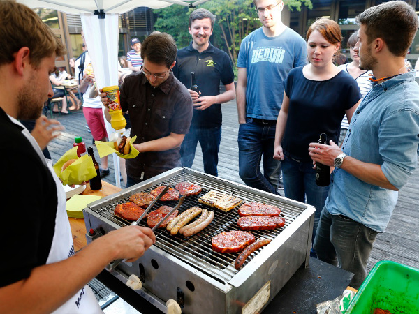 Weiteres Bild vom anschließenden Grillen